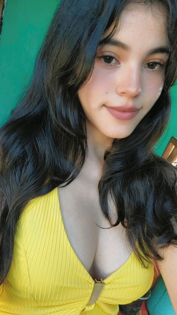 Woman photographed at home