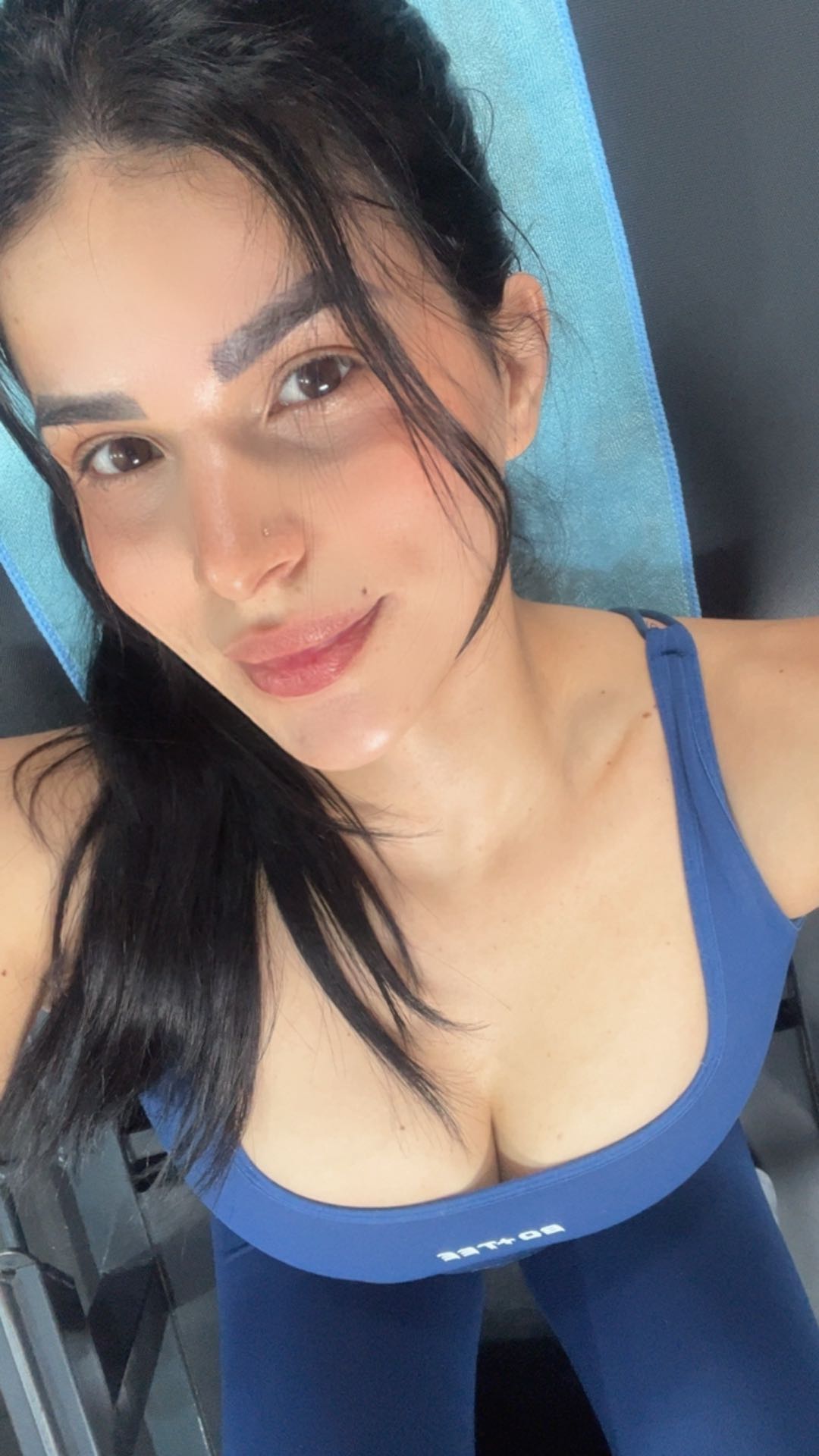 Portrait of a woman in athletic wear